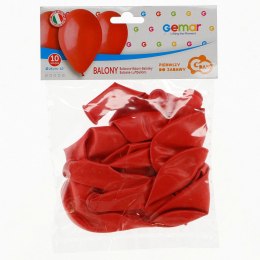 Godan Balon gumowy Godan BALON PASTEL pastelowy czerwona 10cal (G90/45/10)