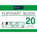 Interdruk Blok do tablic flipchart A1 20k. 80g czysty [mm:] 1000x640 Interdruk (FLI20)
