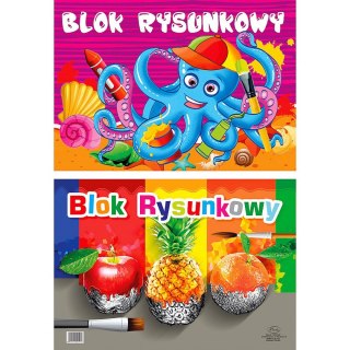 Protos Blok rysunkowy Protos A3 biały 80g 19k [mm:] 297x420