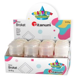 Titanum Brokat Titanum Craft-Fun Series 4 kolory x 3 szt. w buteleczkach 15g