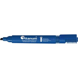 Titanum Marker permanentny Titanum, niebieski 1,0-4,2mm ścięta końcówka (PY1026-02)