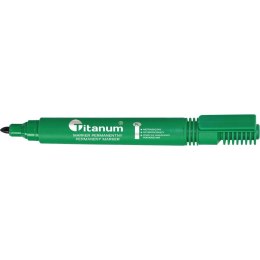 Titanum Marker permanentny Titanum, zielony 2,0mm okrągła końcówka (PY1026-02)