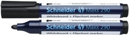 Schneider Marker suchościeralny Schneider Maxx 290, czarny 2,0-3,0mm okrągła końcówka (SR129001)