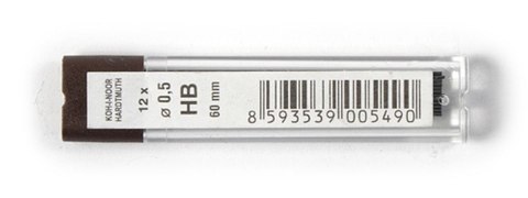 Koh-I-Noor Wkład do ołówka (grafit) Koh-I-Noor 0,5mm 12 szt. (4152)