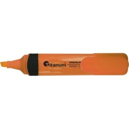 Titanum Zakreślacz CLC1190 Titanum ściętka końcówka 1-5 mm pomarańczowy