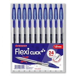 Penmate Długopis Penmate FLEXI Click niebieski 1,0mm (TT7984)