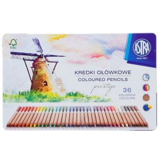 Astra Kredki ołówkowe Astra 36 kol. (312117003)