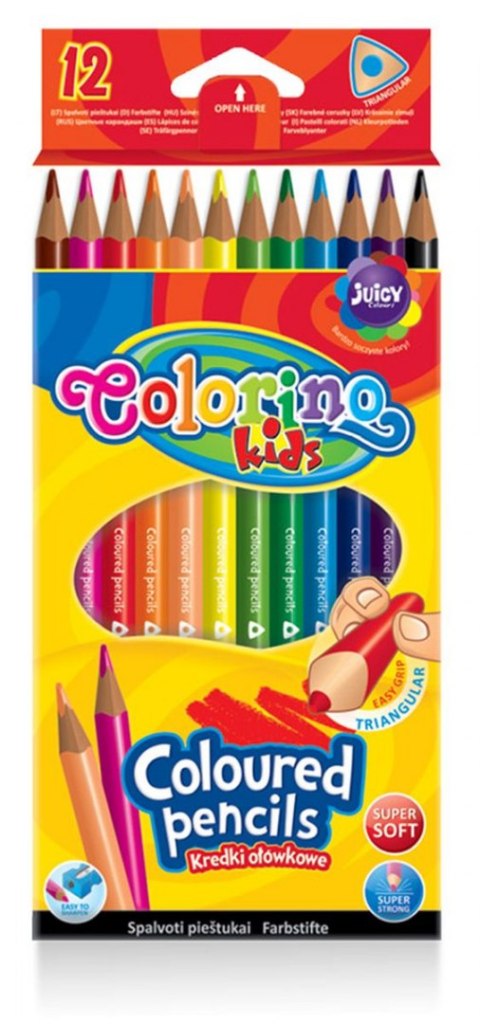 Patio Kredki ołówkowe Patio Colorino 12 kol. (51798) Patio Kredki ołówkowe Patio Colorino 12 kol. (51798)