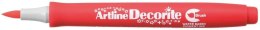 Artline Marker specjalistyczny Artline decorite, czerwony pędzelek końcówka (AR-035 2 2)