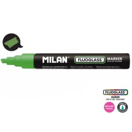 Milan Marker specjalistyczny Milan do szyb fluo, zielony 2,0-4,0mm ścięta końcówka (591296012)