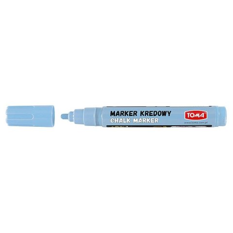 Toma Marker specjalistyczny Toma pastelowy niebieski kredowy niebieski 4,5mm okrągła końcówka (To-292) Toma Marker specjalistyczny Toma pastelowy niebieski kredowy niebieski 4,5mm okrągła końcówka (To-292)
