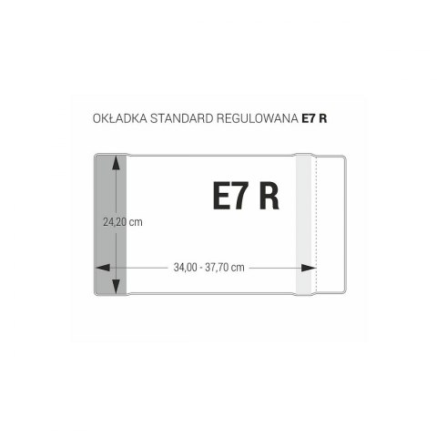 Biurfol Okładka E-7 242 [mm:] 242x340-377 Biurfol (OZK-43)