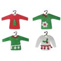 Titanum Ozdoba filcowa Titanum Craft-Fun Series świąteczne sweterki na wieszakach (921115)
