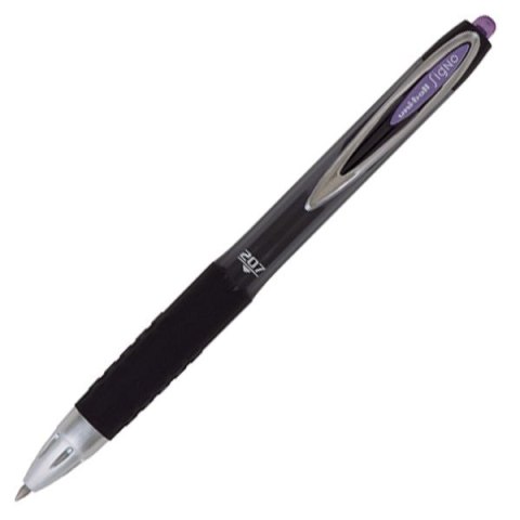 Uni Długopis żelowy UNI UMN-207 fioletowy