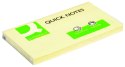 Q-Connect Notes samoprzylepny Q-Connect żółta jasna 100k [mm:] 127x76 (KF10503)