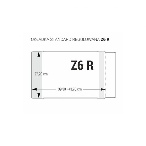 Biurfol Okładka Biurfol Z6R [mm:] 272x393-437 (OZB-40)