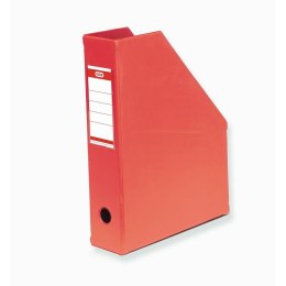 Elba Pojemnik na dokumenty pionowy A4 czerwony PVC PCW Elba (100400623)