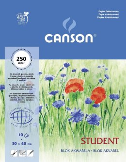 Canson Blok artystyczny Canson Student A3 250g 10k [mm:] 300x400 (200005507)