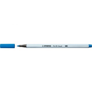 Stabilo Flamaster Stabilo Pen 68 brush ciemnoniebieski 1 kol. (568/41)