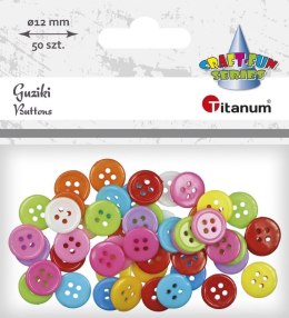 Titanum Guziki Titanum Craft-Fun Series mix 50 szt