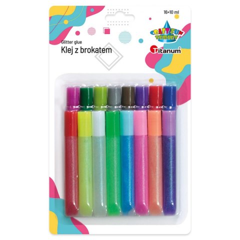 Titanum Klej w płynie Titanum Craft-Fun Series z brokatem 10ml (1016B)