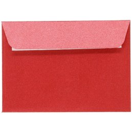 Galeria Papieru Koperta pearl czerwona p B7 perłowy czerwony Galeria Papieru (280517) 10 sztuk