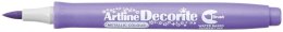 Artline Marker specjalistyczny Artline metaliczny decorite, fioletowy pędzelek końcówka (AR-035 6 6)