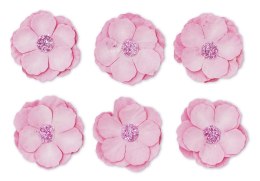 Galeria Papieru Ozdoba papierowa Galeria Papieru kwiaty samoprzylepne clematis różowe (252012)
