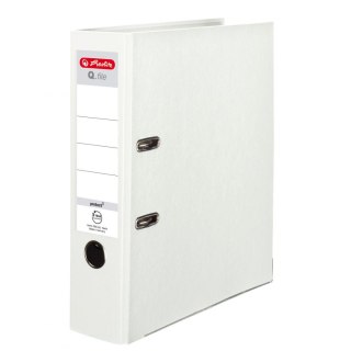 Herlitz Segregator dźwigniowy Herlitz Q. file Standard 0011167079 A4 80mm biały (300023532)