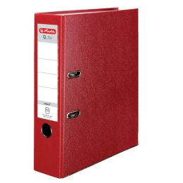 Herlitz Segregator dźwigniowy Herlitz Q. file Standard A4 80mm czerwony (0011167426)