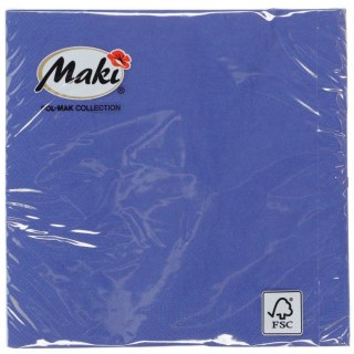 Pol-mak Serwetki Pol-mak granatowy papier [mm:] 330x330 (24)