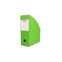 Biurfol Pojemnik na dokumenty pionowy 10 cm A4 zielony folia Biurfol (KSE-36-02)