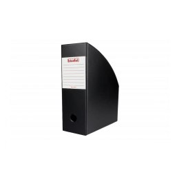 Biurfol Pojemnik na dokumenty pionowy A4 czarny PVC PCW Biurfol (SE-36-01)