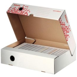 Esselte Pudło archiwizacyjne Speedbox A4 biało-czerwony karton [mm:] 350x250x 80 Esselte (623910)