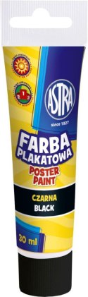 Astra Farby plakatowe Astra kolor: czarny 30ml 1 kolor.
