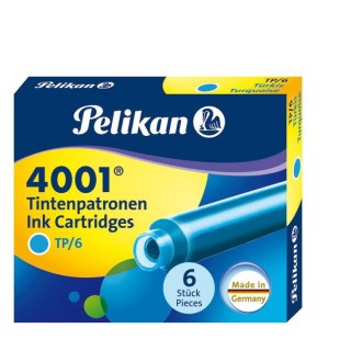 Pelikan Naboje krótkie Pelikan TP/6 301705 turkusowy (400142569)