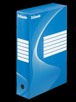 Esselte Pudło archiwizacyjne Boxy 80 A4 niebieski karton [mm:] 245x80x 345 Esselte (128411)