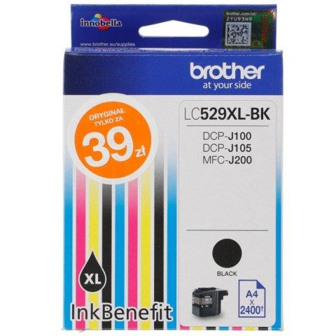 Brother Tusz (cartridge) oryginalny lc529xl czarny Brother