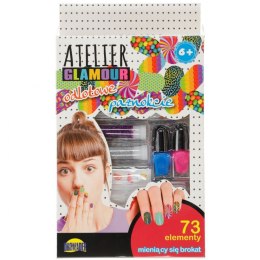 Dromader Zestaw piękności Atelier Glamour odlotowe paznokcie Dromader (00855)