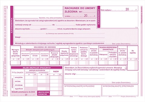Michalczyk i Prokop Druk offsetowy Michalczyk i Prokop rachunek A5 50k. (511-3E) Michalczyk i Prokop Druk offsetowy Michalczyk i Prokop rachunek A5 50k. (511-3E)