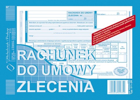 Michalczyk i Prokop Druk offsetowy Michalczyk i Prokop rachunek A5 50k. (511-3E) Michalczyk i Prokop Druk offsetowy Michalczyk i Prokop rachunek A5 50k. (511-3E)