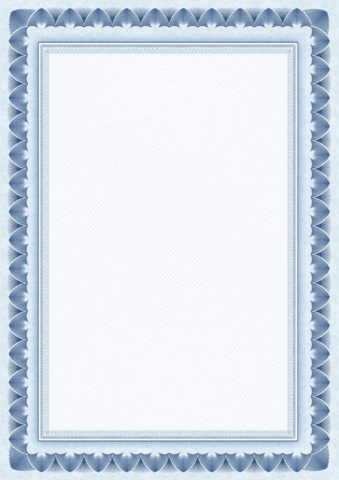 Galeria Papieru Dyplom arkady niebieskie A4 170g Galeria Papieru (210817)