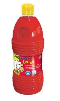 Giotto Farba tempera Giotto Be-Be kolor: czerwony 1000ml 1 kolor. (467508)