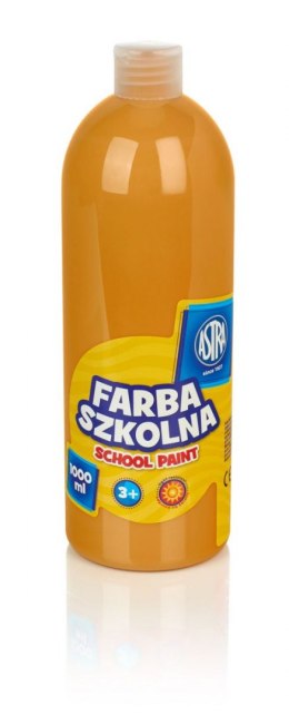 Astra Farby plakatowe Astra szkolne kolor: brązowy jasny 1000ml 1 kolor.