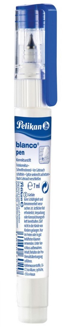 Pelikan Korektor w długopisie (piórze) Pelikan Blanco 7ml 300933 7ml (300001138)