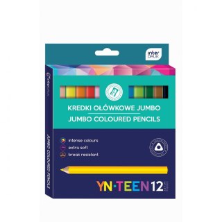 Interdruk Kredki świecowe Interdruk (IKRTRJUMBO12)