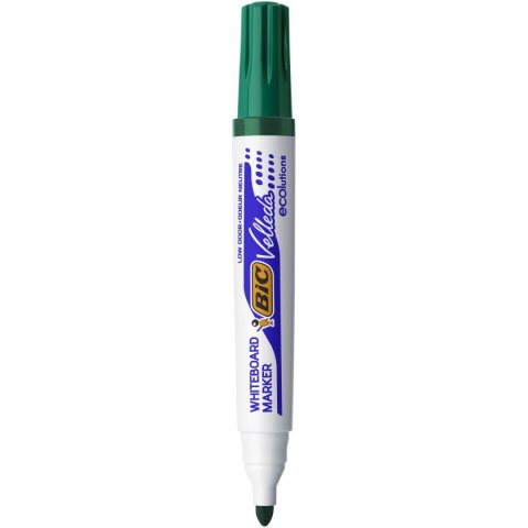 Bic Marker suchościeralny Bic Velleda Ecolutions 1701, zielony 1,5mm ścięta końcówka (904940)