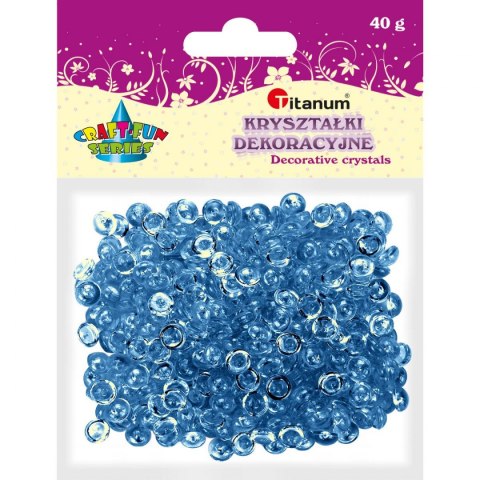 Titanum Koraliki kreatywne Titanum Craft-Fun Series plastikowe ciemnoniebieskie (40g)