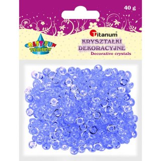 Titanum Koraliki kreatywne Titanum Craft-Fun Series plastikowe liliowe (40g)