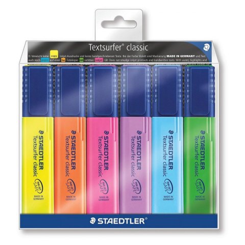 Staedtler Zakreślacze Staedtler Textsurfer Classic S 364 Wp6